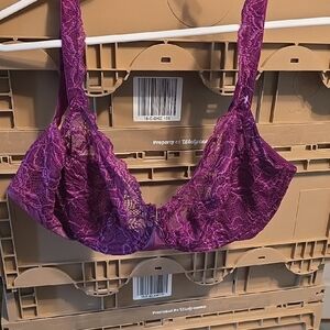 Soma Purple Lace Bra